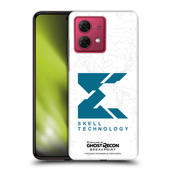 Tom Clancy's Ghost Recon Breakpoint Graphics Skell Technology Logo Soft Gel Case for Motorola Moto G84 5G