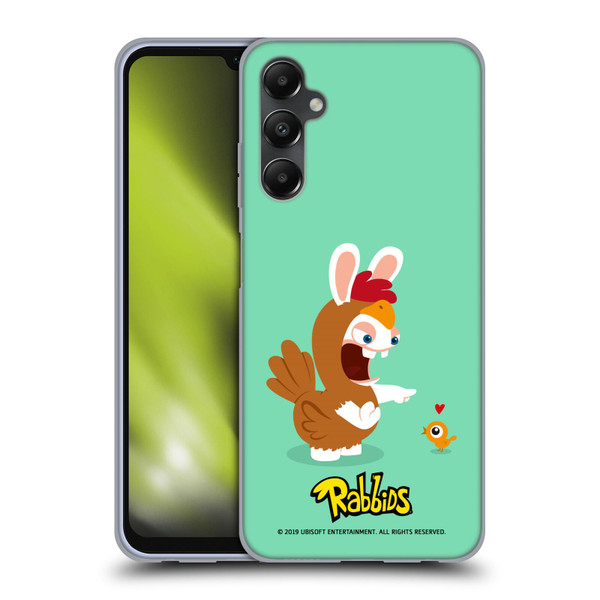 Rabbids Costumes Chicken Soft Gel Case for Samsung Galaxy A05s