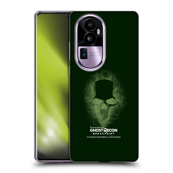 Tom Clancy's Ghost Recon Breakpoint Graphics Ghosts Logo Soft Gel Case for OPPO Reno10 Pro+