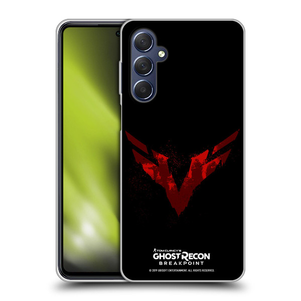 Tom Clancy's Ghost Recon Breakpoint Graphics Wolves Logo Soft Gel Case for Samsung Galaxy M54 5G