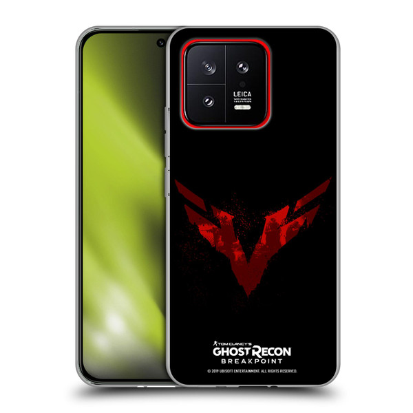 Tom Clancy's Ghost Recon Breakpoint Graphics Wolves Logo Soft Gel Case for Xiaomi 13 5G