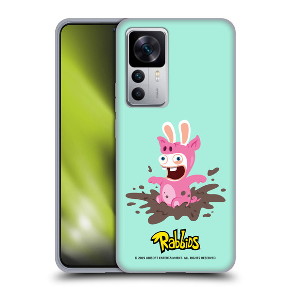 Rabbids Costumes Pig Soft Gel Case for Xiaomi 12T 5G / 12T Pro 5G / Redmi K50 Ultra 5G