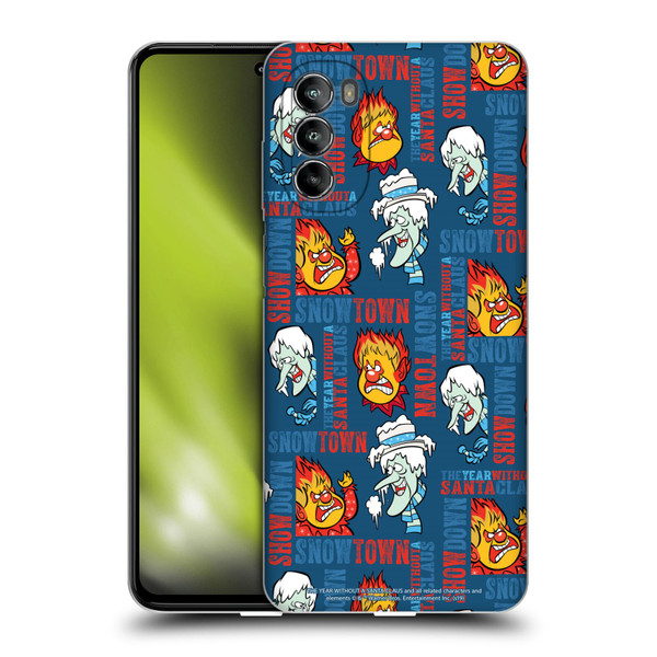 The Year Without A Santa Claus Character Art Snowtown Soft Gel Case for Motorola Moto G82 5G