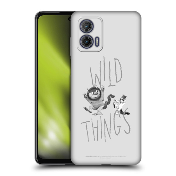 Where the Wild Things Are Literary Graphics Wild Thing Soft Gel Case for Motorola Moto G73 5G
