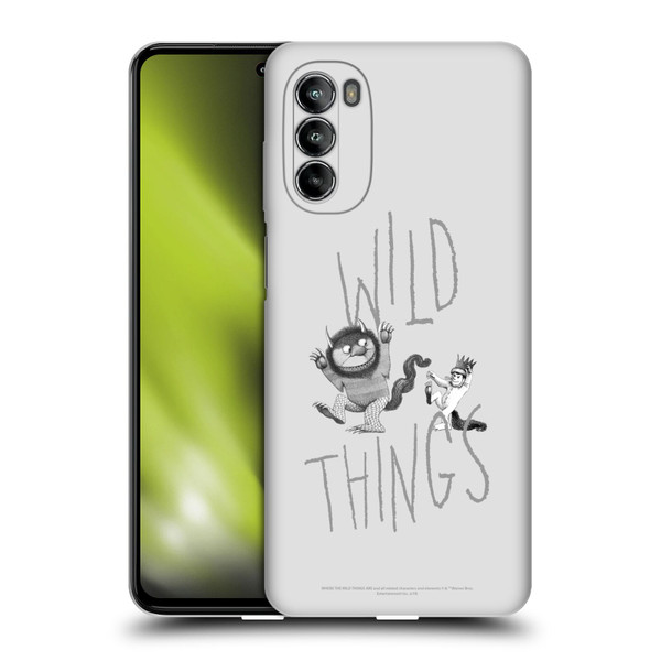Where the Wild Things Are Literary Graphics Wild Thing Soft Gel Case for Motorola Moto G82 5G