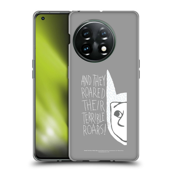 Where the Wild Things Are Literary Graphics Terrible Roars Soft Gel Case for OnePlus 11 5G