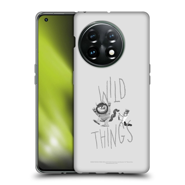 Where the Wild Things Are Literary Graphics Wild Thing Soft Gel Case for OnePlus 11 5G