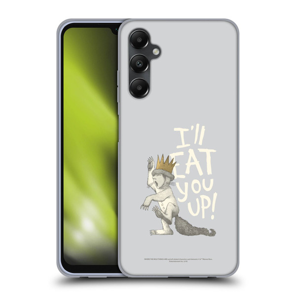 Where the Wild Things Are Literary Graphics Eat You Up Soft Gel Case for Samsung Galaxy A05s