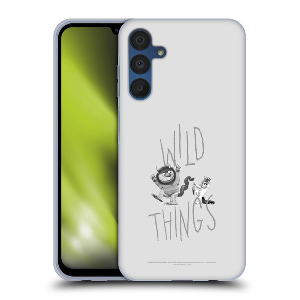 Where the Wild Things Are Literary Graphics Wild Thing Soft Gel Case for Samsung Galaxy A15