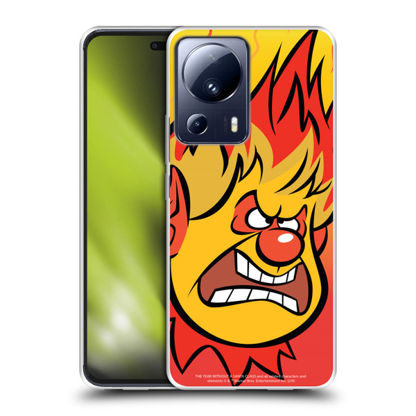 The Year Without A Santa Claus Character Art Heat Miser Soft Gel Case for Xiaomi 13 Lite 5G