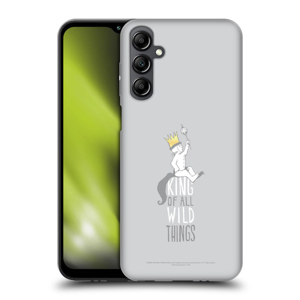 Where the Wild Things Are Literary Graphics King Soft Gel Case for Samsung Galaxy M14 5G