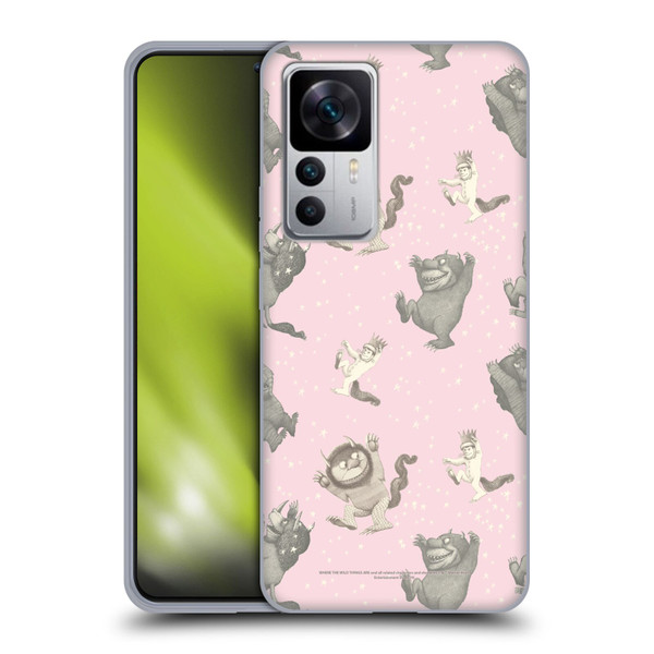 Where the Wild Things Are Literary Graphics Pink Pattern Soft Gel Case for Xiaomi 12T 5G / 12T Pro 5G / Redmi K50 Ultra 5G