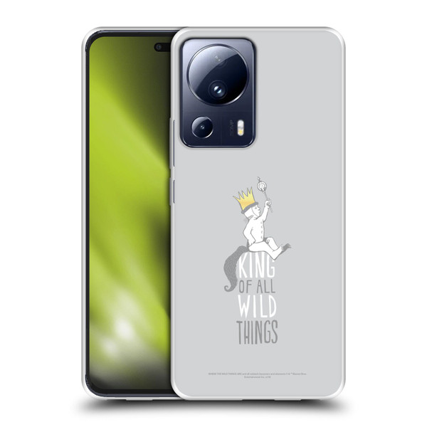 Where the Wild Things Are Literary Graphics King Soft Gel Case for Xiaomi 13 Lite 5G