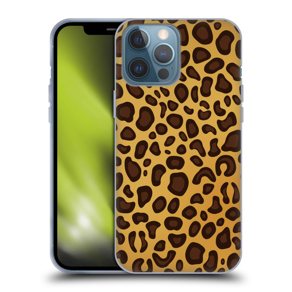 Haroulita Animal Prints Leopard Soft Gel Case for Apple iPhone 13 Pro Max