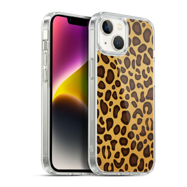 Haroulita Animal Prints Leopard Soft Gel Case for Apple iPhone 14