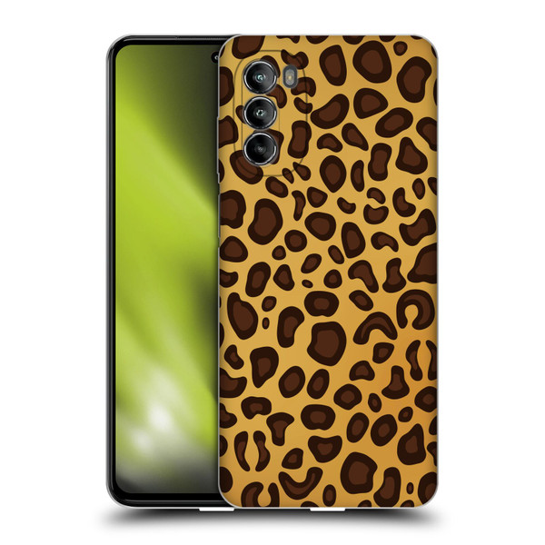 Haroulita Animal Prints Leopard Soft Gel Case for Motorola Moto G82 5G