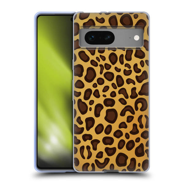 Haroulita Animal Prints Leopard Soft Gel Case for Google Pixel 7