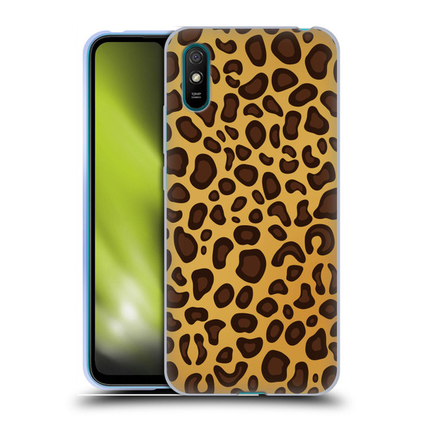 Haroulita Animal Prints Leopard Soft Gel Case for Xiaomi Redmi 9A / Redmi 9AT