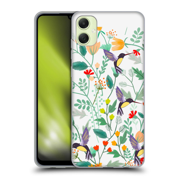 Haroulita Birds And Flowers Hummingbirds Soft Gel Case for Samsung Galaxy A05