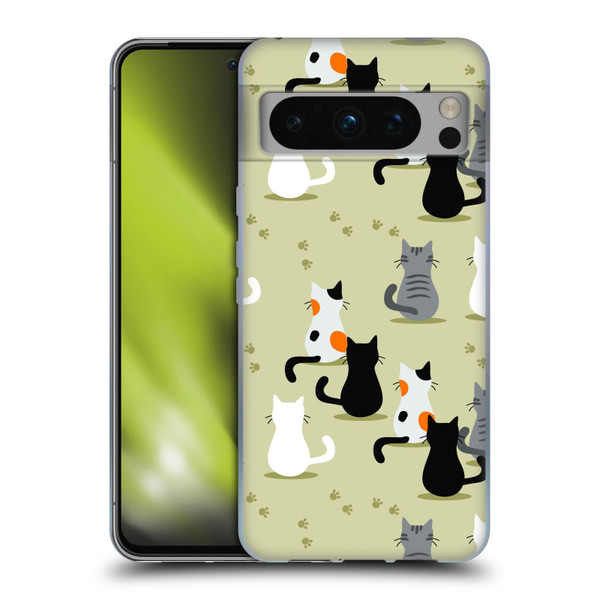 Haroulita Cats And Dogs Cats Soft Gel Case for Google Pixel 8 Pro