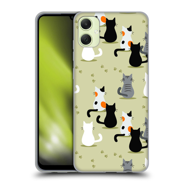 Haroulita Cats And Dogs Cats Soft Gel Case for Samsung Galaxy A05