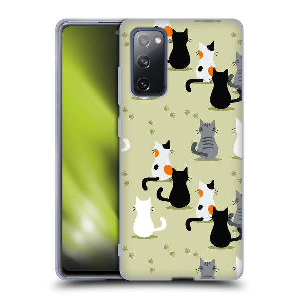 Haroulita Cats And Dogs Cats Soft Gel Case for Samsung Galaxy S20 FE / 5G