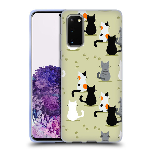 Haroulita Cats And Dogs Cats Soft Gel Case for Samsung Galaxy S20 / S20 5G