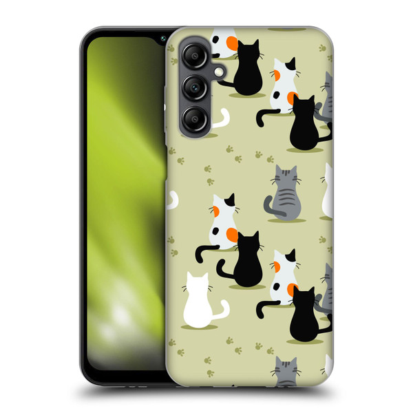 Haroulita Cats And Dogs Cats Soft Gel Case for Samsung Galaxy M14 5G