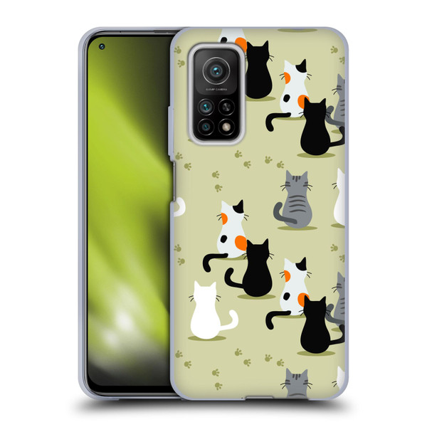 Haroulita Cats And Dogs Cats Soft Gel Case for Xiaomi Mi 10T 5G
