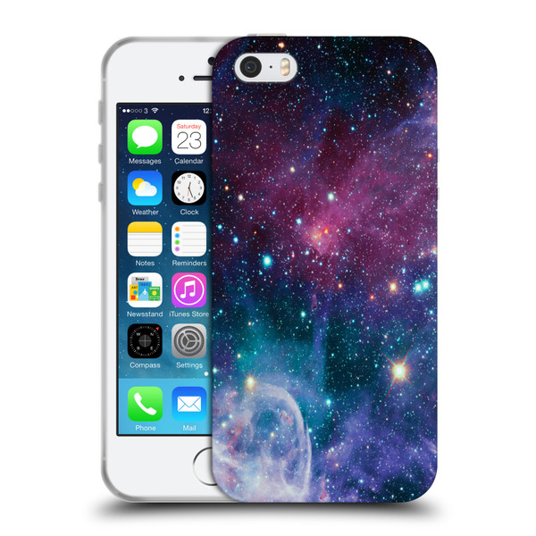 Haroulita Fantasy 2 Space Nebula Soft Gel Case for Apple iPhone 5 / 5s / iPhone SE 2016