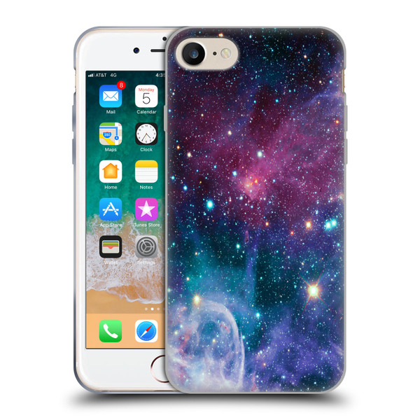 Haroulita Fantasy 2 Space Nebula Soft Gel Case for Apple iPhone 7 / 8 / SE 2020 & 2022
