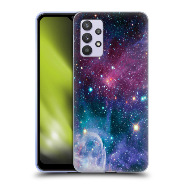 Haroulita Fantasy 2 Space Nebula Soft Gel Case for Samsung Galaxy A32 5G / M32 5G (2021)