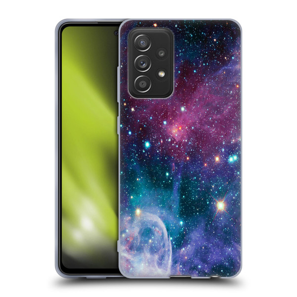Haroulita Fantasy 2 Space Nebula Soft Gel Case for Samsung Galaxy A52 / A52s / 5G (2021)