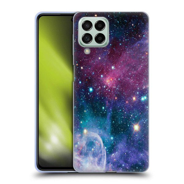 Haroulita Fantasy 2 Space Nebula Soft Gel Case for Samsung Galaxy M53 (2022)
