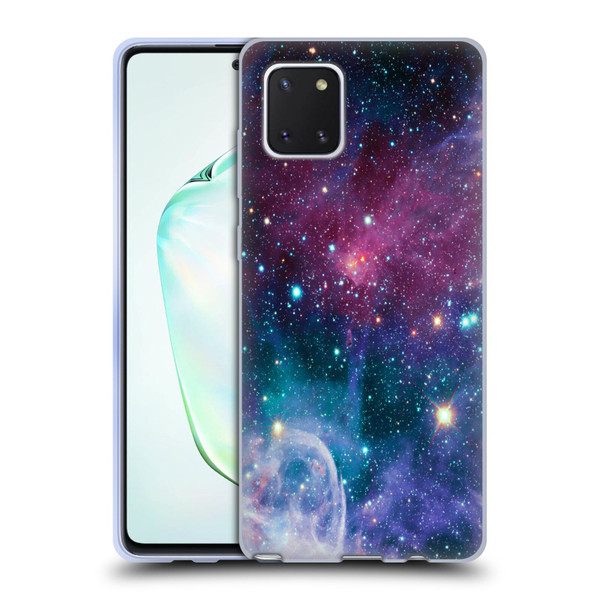 Haroulita Fantasy 2 Space Nebula Soft Gel Case for Samsung Galaxy Note10 Lite