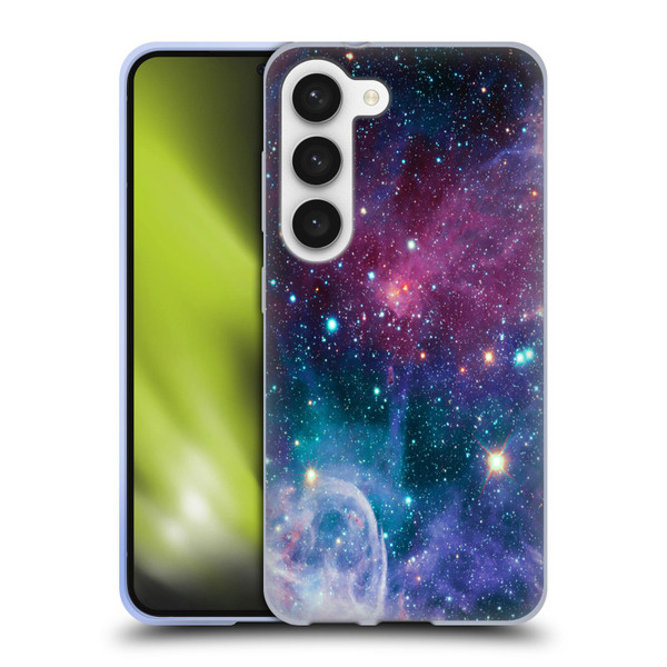Haroulita Fantasy 2 Space Nebula Soft Gel Case for Samsung Galaxy S23 5G
