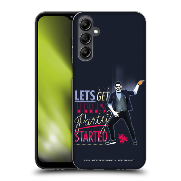 Just Dance Artwork Compositions Party Started Soft Gel Case for Samsung Galaxy M14 5G