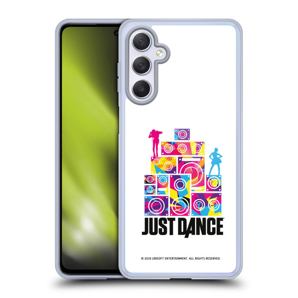 Just Dance Artwork Compositions Silhouette 5 Soft Gel Case for Samsung Galaxy M54 5G