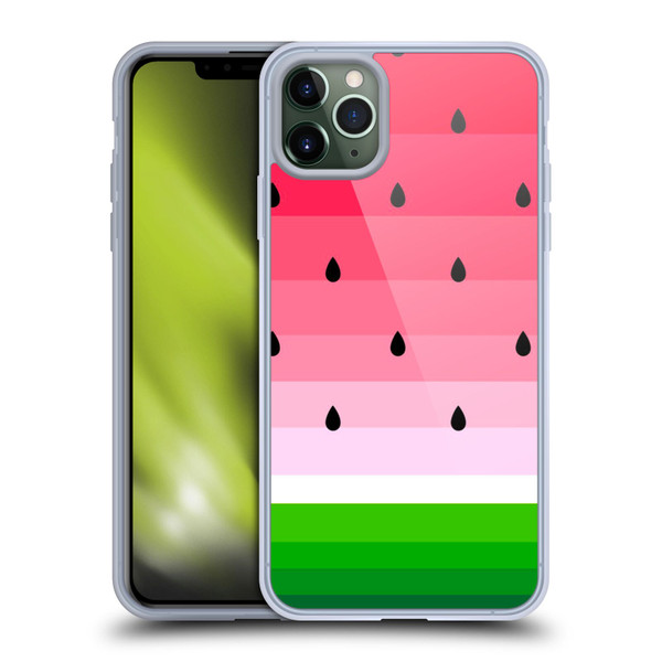 Haroulita Fruits Watermelon Soft Gel Case for Apple iPhone 11 Pro Max