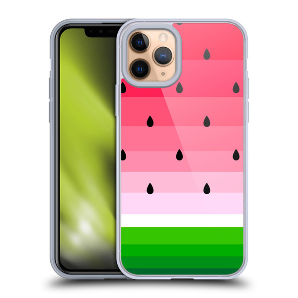 Haroulita Fruits Watermelon Soft Gel Case for Apple iPhone 11 Pro