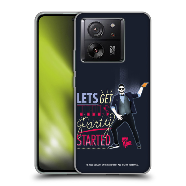 Just Dance Artwork Compositions Party Started Soft Gel Case for Xiaomi 13T 5G / 13T Pro 5G