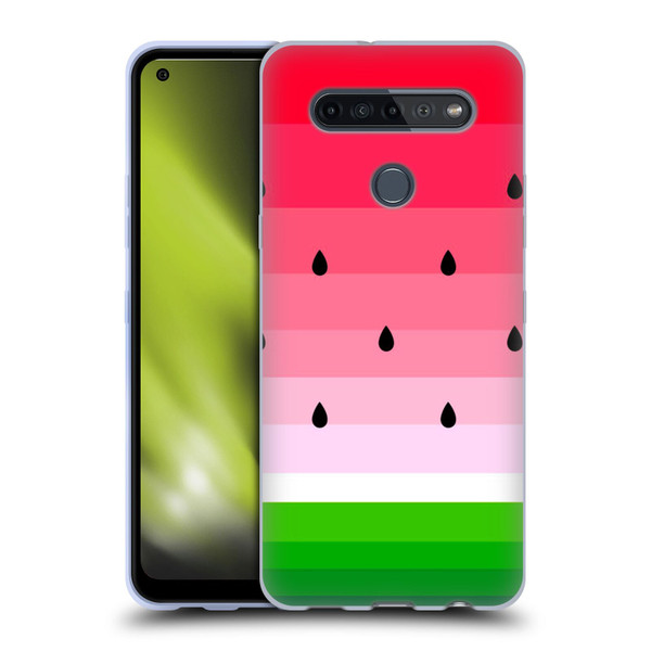 Haroulita Fruits Watermelon Soft Gel Case for LG K51S