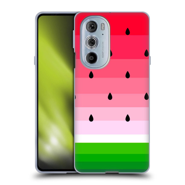 Haroulita Fruits Watermelon Soft Gel Case for Motorola Edge X30