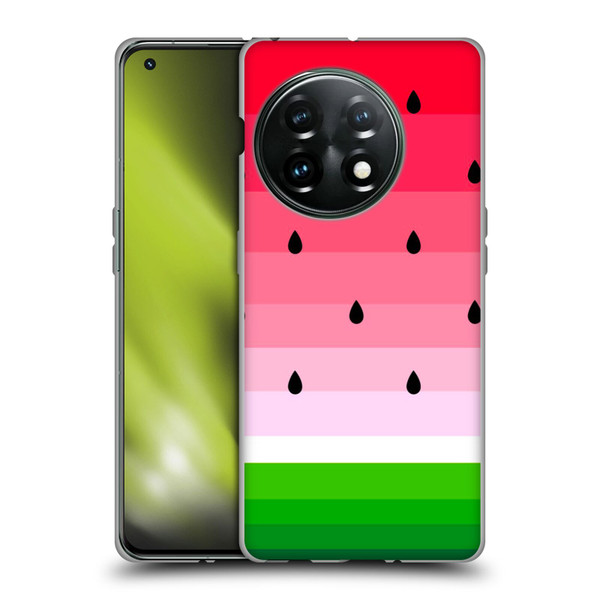 Haroulita Fruits Watermelon Soft Gel Case for OnePlus 11 5G