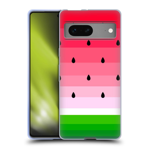 Haroulita Fruits Watermelon Soft Gel Case for Google Pixel 7