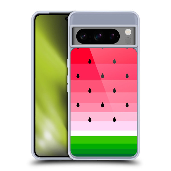 Haroulita Fruits Watermelon Soft Gel Case for Google Pixel 8 Pro