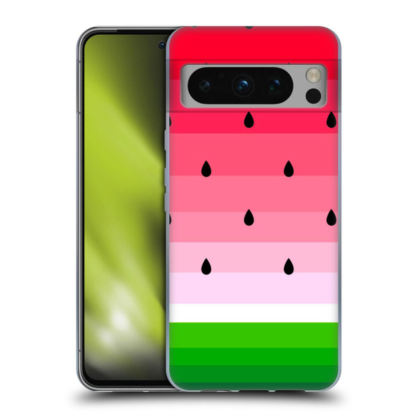 Haroulita Fruits Watermelon Soft Gel Case for Google Pixel 8 Pro