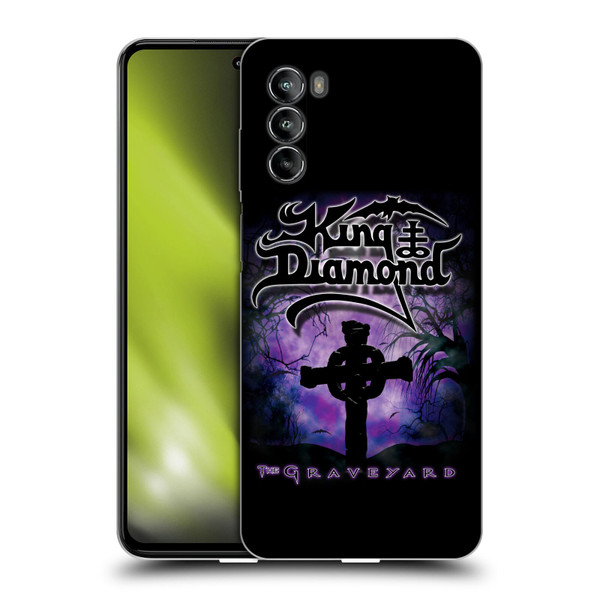 King Diamond Poster Graveyard Album Soft Gel Case for Motorola Moto G82 5G