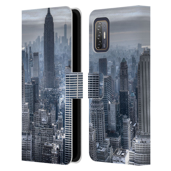 Haroulita Places New York 3 Leather Book Wallet Case Cover For HTC Desire 21 Pro 5G