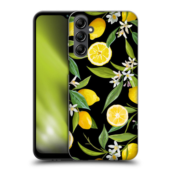 Haroulita Fruits Flowers And Lemons Soft Gel Case for Samsung Galaxy M14 5G